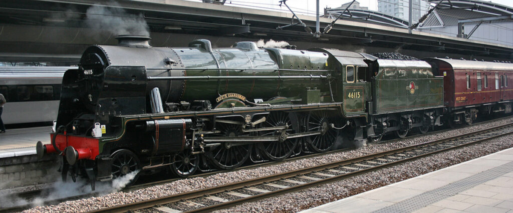Royal Scot Steam Locomotive